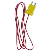ZoroSelect Bead Temp Probe, Type K, -40 to 500 F