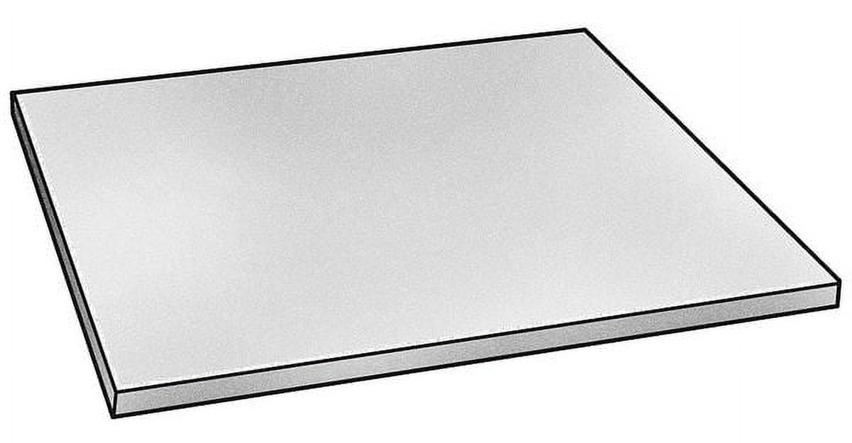 Black ABS Plastic Sheet 48" x 12" x 0.125"
