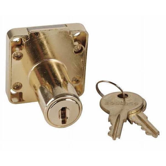 ZoroSelect Cabinet and Drawer Dead Bolt Locks, Keyed Alike, CH751 Key ...