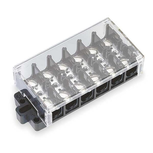 ZoroSelect Cover, Terminal Strip, 6 Pole - Walmart Business ZoroSelect Cover, Terminal Strip, 6 Pole - Walmart Business