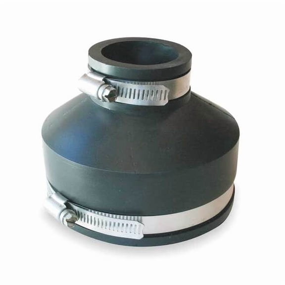 Manufacturer Varies Flexible Coupling,PVC,6 x 3 in Pipe Size 1056-63