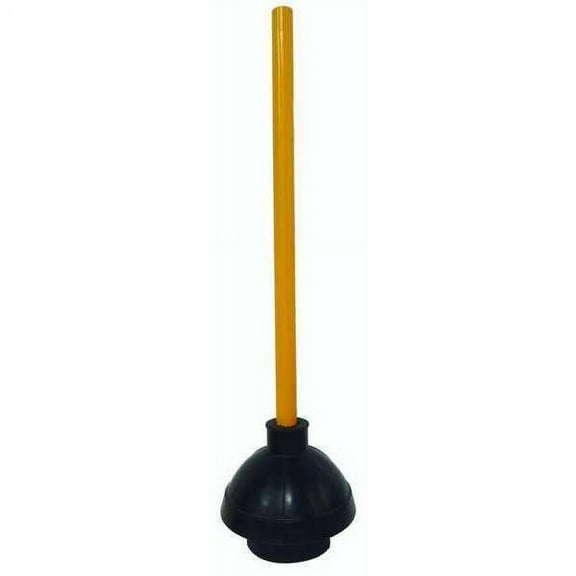 ZoroSelect Forced Cup Plunger, Rubber, Cup Size 6In.
