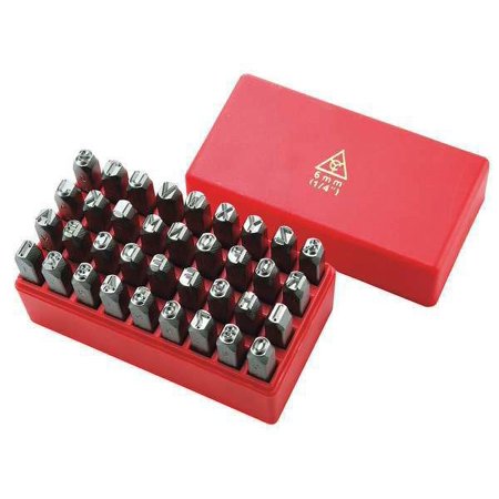 ZoroSelect Hand Stamp, 1/16 In, Combo Set