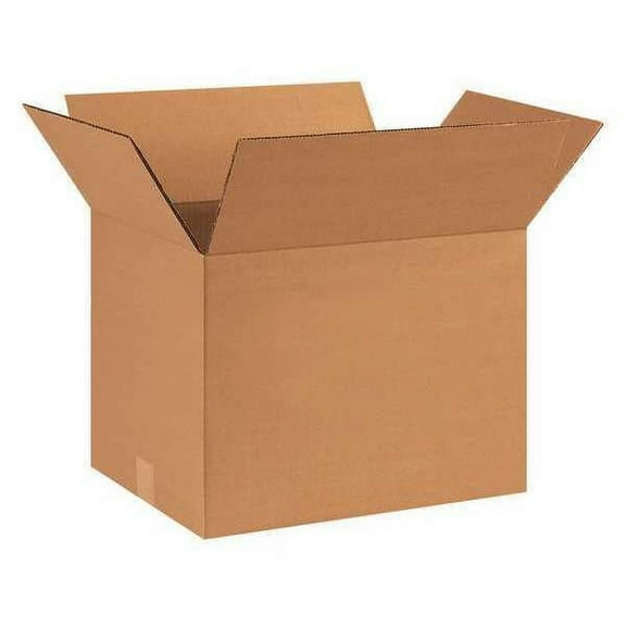 ZoroSelect Heavy-Duty Boxes, 16" x 12" x 12", Kraft, 15/Bundle