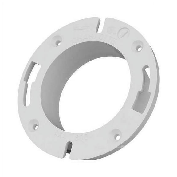 Manufacturer Varies PVC Closet Flange, Hub, 4 in Pipe Size 05902