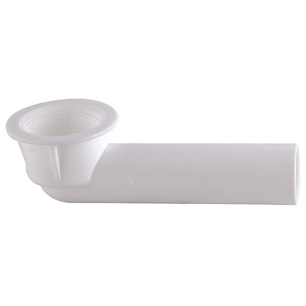 1 PK ZoroSelect PVC, Bath Drain, Waste and Overflow Shoe