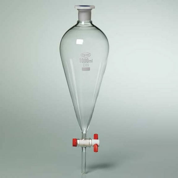 ZoroSelect Separatory Funnel, 1000 mL