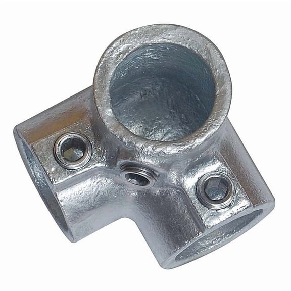 Structural Pipe Fitting, Side Outlet Elbow, Cast Iron, 1 in Pipe Size, 50000 lb Tensile Strength