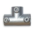 thumbnail image 1 of ZoroSelect Structural Pipe Fitting, Three-Socket Tee, Cast Iron, 1.25 in Pipe Size, 50000 lb Tensile Strength, 1 of 1