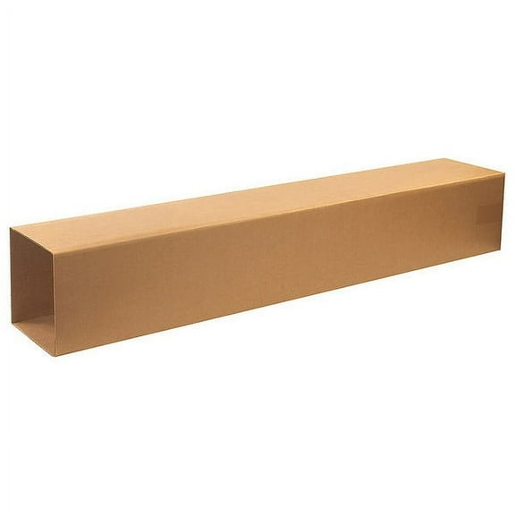 ZoroSelect Telescoping Inner Boxes, 8" x 8" x 48", Kraft, 20/Bundle
