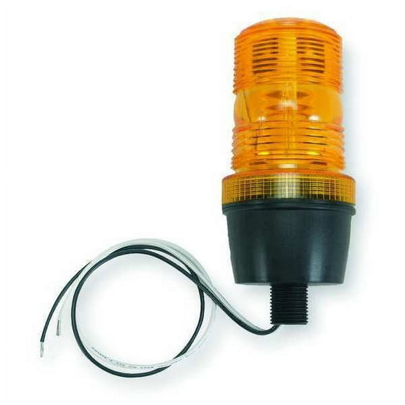 ZoroSelect Warning Light, Strobe Tube, Amber, 120VAC
