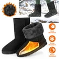 thumbnail image 1 of Zorpupoa Snow Boots for Women, Waterproof Warm Mid-Calf Winter Snow Boots with 1.18in TPC Outer Sole, 1 of 9