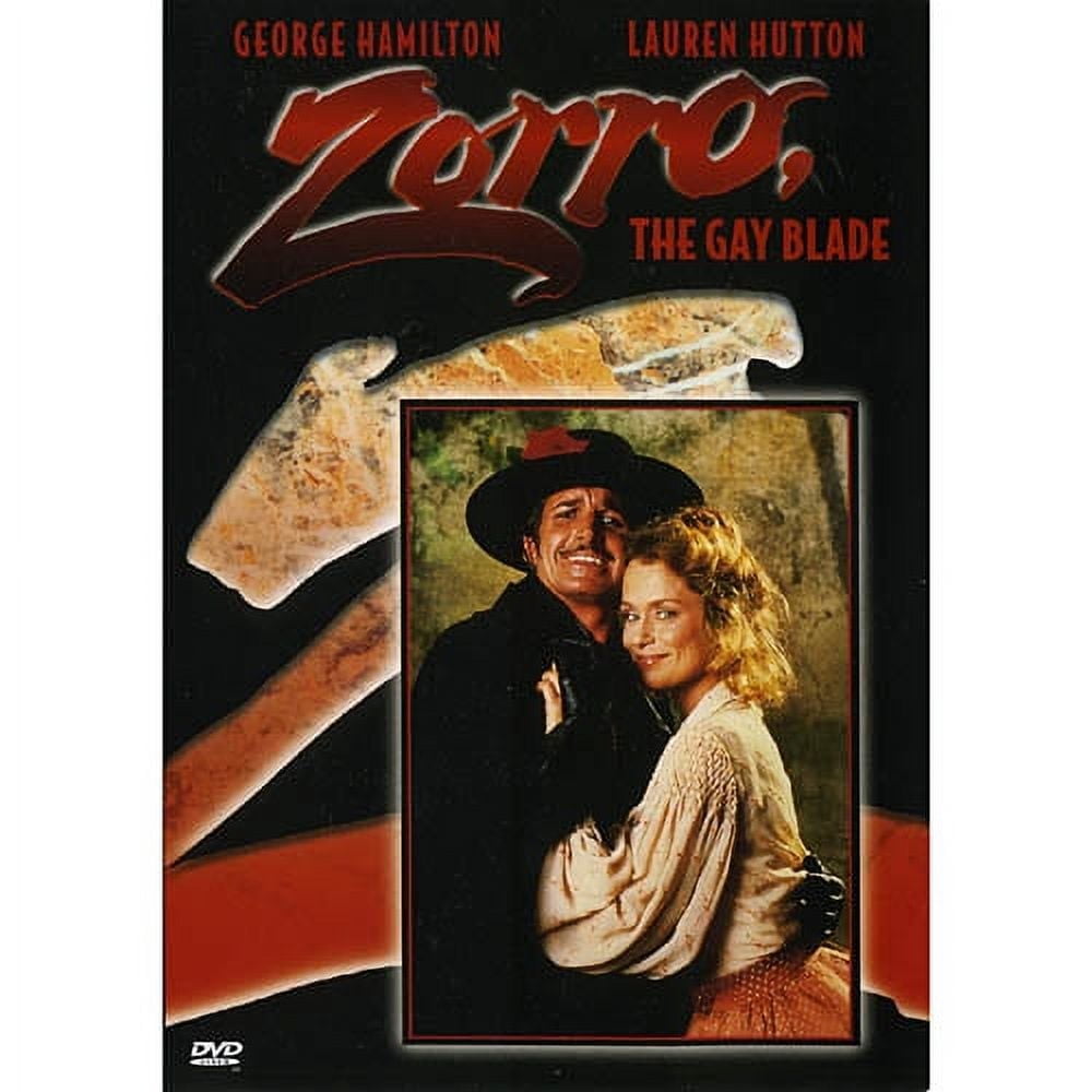 George Hamilton's Zorro Spoof Movie on Manufactured On Demand DVD