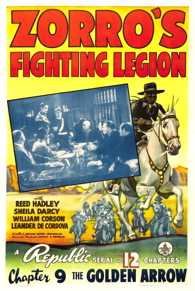 ZorroS Fighting Legion Canvas Art - (11 x 17)