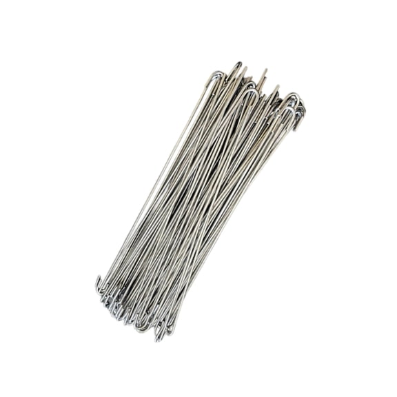 Zorvai 100Pcs Metal Fence Clips Adjustable Wire Ties Perfect For Dog Kennels Agricultural Use Garden Fence Reinforcement