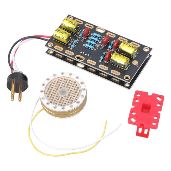 Zorvai 2Pcs 34mm Microphone Cores Condenser Mic Sound Pickup Head with Circuit Board