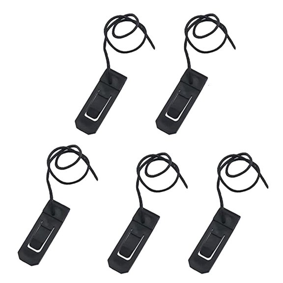 Zorvai 5Pcs Surfboard Fin Clips Split Surfing Paddle Board Fin Clip Water Separator Set
