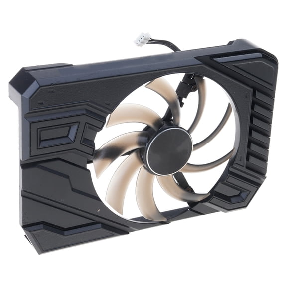 Zorvai 85mm 4Pin Graphics Card Cooling Fan GPU Coolers Replacement Fan for GTX1660 2060 StormX Graphics Card Management Accessories