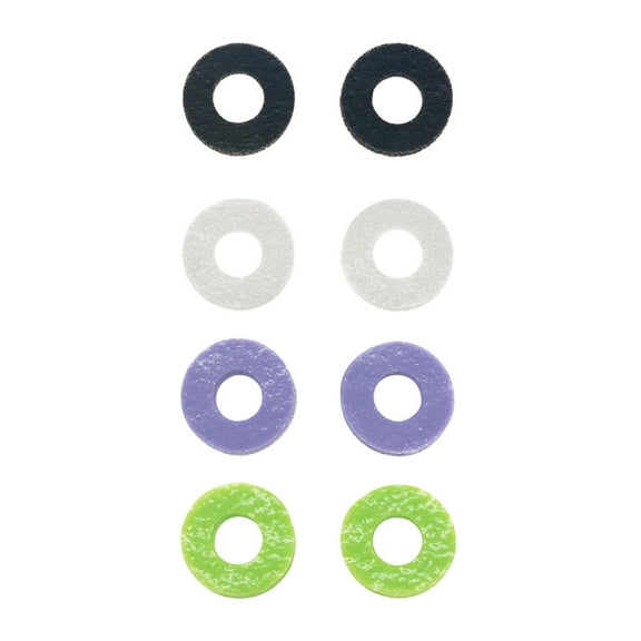Zorvai 8Pcs Aim Assist Rings Motion Control Rings for Switch PRO Game Controller Auxiliary SpongeR1ngPrecision Rings