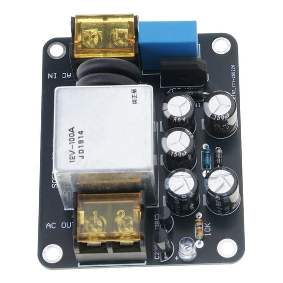 Zorvai Automatic Voltages Control Board 2400W Capacity 100A Relays Industrials Home Use