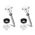 thumbnail image 1 of Zorvai Bathtubs Shower Diverter Valves Repair Set 2Pcs Leakproof Faucet Fix Replacement Includes Seal Gate Daily Casual Use, 1 of 7