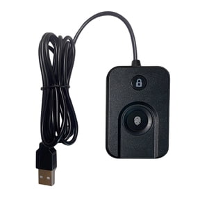 Zorvai Biometric Fingerprints Scanners For PC Multiple User Login Win Hello Plugs And Play ABS Material USB Security Device