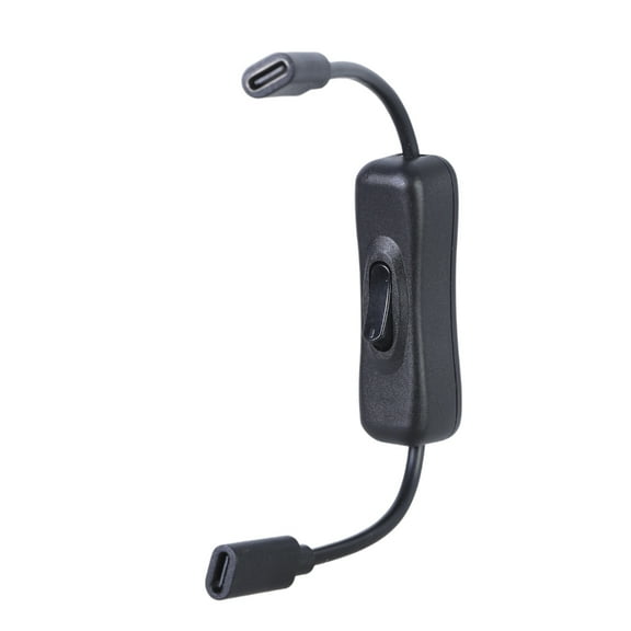 Zorvai Convenient Switching Control Power Cord USB C to USB C Extension Cable Wire Line