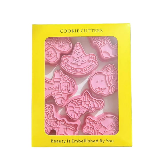 Zorvai Cookie Mold Press DIY Baking Accessories Cookie Cutter Set Custom Cookie Cutter