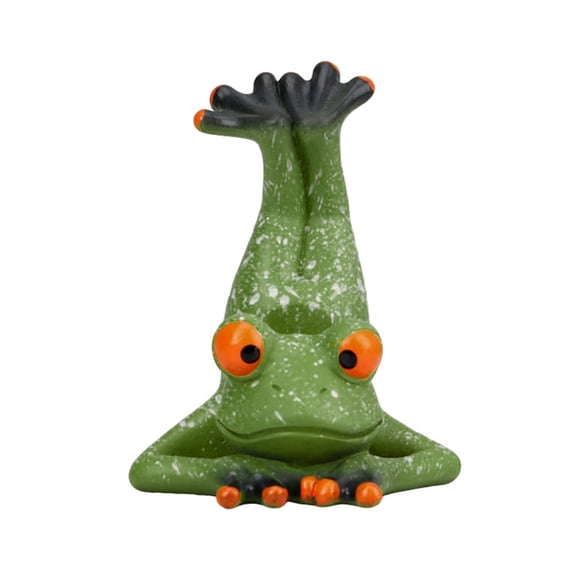 Zorvai Decorative Frogs Eyewear Holder Adorable Frogs Themed Glasses Keepers Stand OrganizersG1ftfor Home Office Use