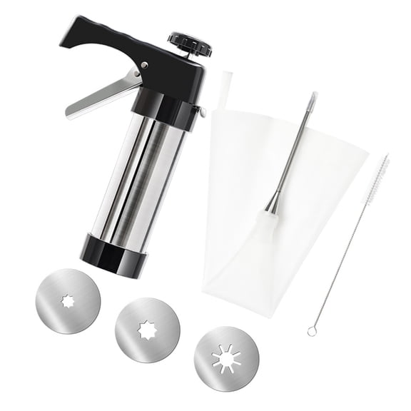 Zorvai Easy To Use Churro Press Stainless Steel Spanish Treat Machine Professional Cookie Press Practical Kitchen Baking Tool