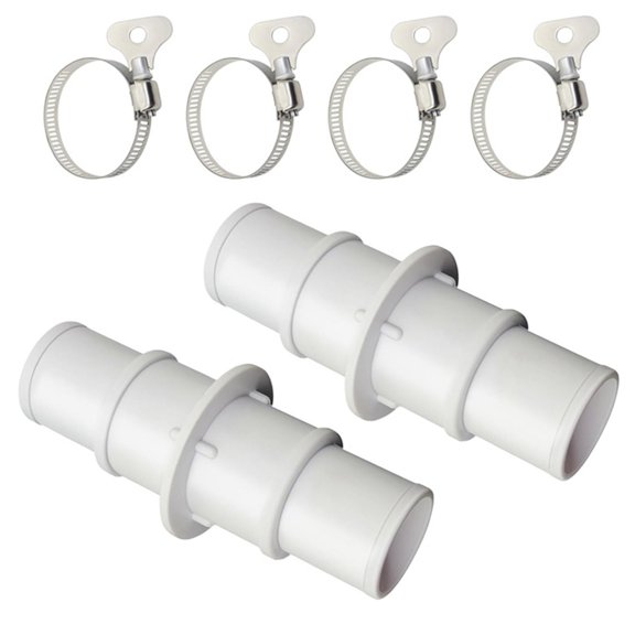Zorvai Efficient Pool Filter Hose Connector Easy Install Connection Coupling Fittings