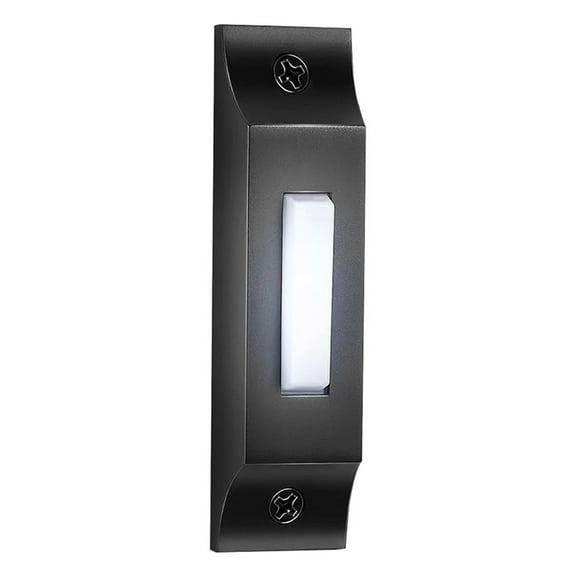 Zorvai Elegant Wall Mount Doorbell Button with Light Metal Door Accessory for Household