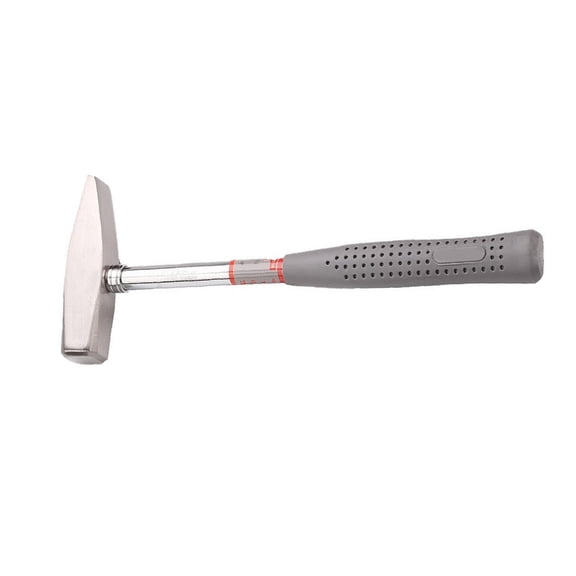 Zorvai Fitter Hammer Rubber Handle Hammer Head Flat Hammer High Carbon Steel Duckbill Hammer Electrician Small Hammer Hand Tool