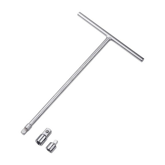 Zorvai High Strength Steel T Handle Wrench Accessories Socket Driver for Tight Space