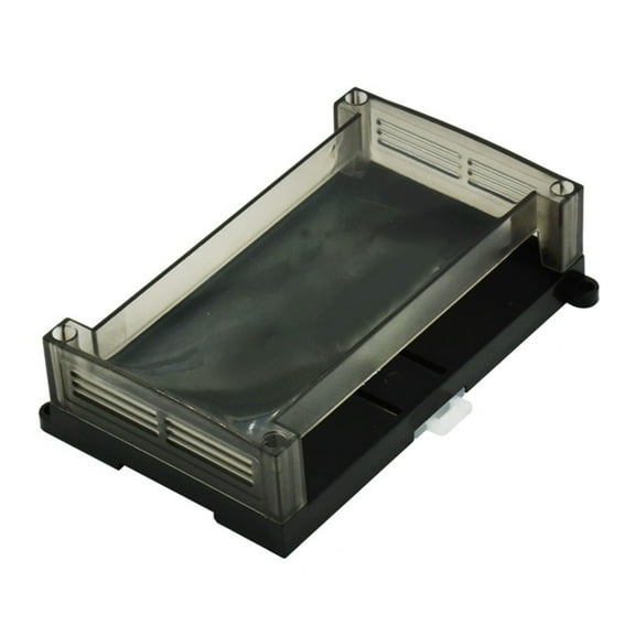 Zorvai Industrial Control Box Panel PLC Housing PCB Shells TransparentP1ast1c150x90x40 Industrial Control Box Module PLC Transparent Box Panel PLC