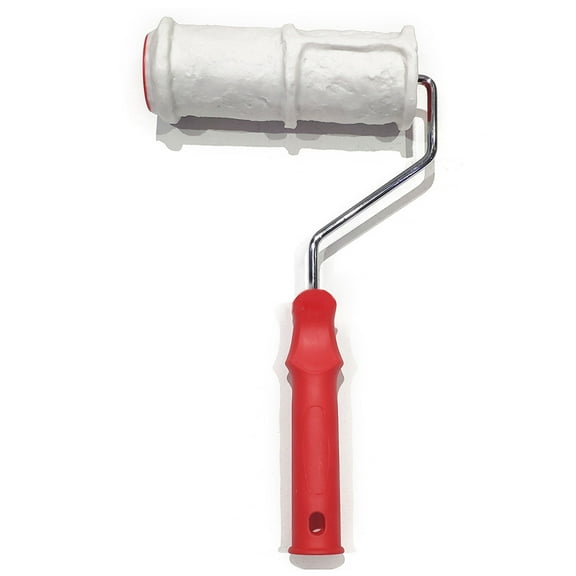 Zorvai Pattern Rubber Roller Embossed Texture Pattern Paint Roller Paint Brush ToolH0m