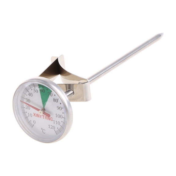 Zorvai Portable Stainless Steel Kitchen Food Cooking Milk Coffee Probe Thermometer