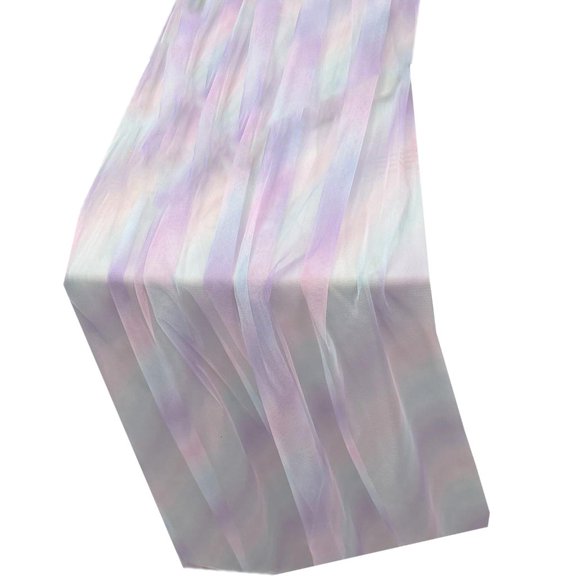 Zorvai Reusable Rainbow Designs Tablecloth Safe for Children Parties Indoor Outdoor