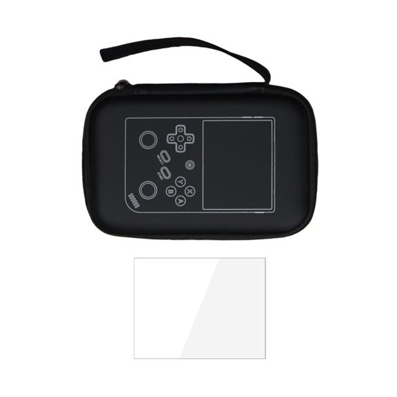 Zorvai Shockproof Storage Box Carrying Case Pouch Bag for RG35XX Handheld Game Console