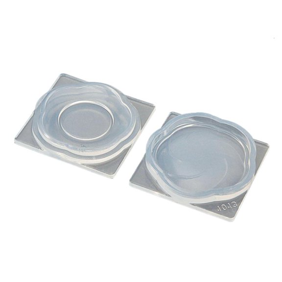 Zorvai Silicone Plate Dish Mold Silicone Fondant Molds for Cake Cupcake Decor