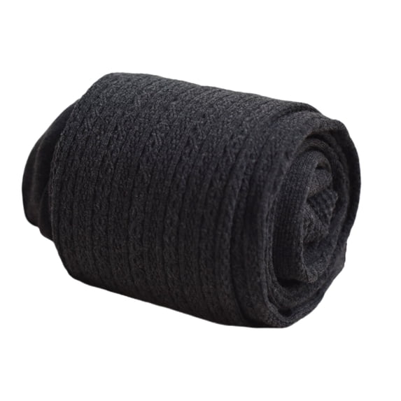 Zorvai Thermal Cable Knit Tights For Women Winter Thickened Cotton Leggings Slimming Design