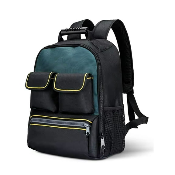 Zorvai Waterproof Electrician Tool Backpack for Construction and Maintenance Workers