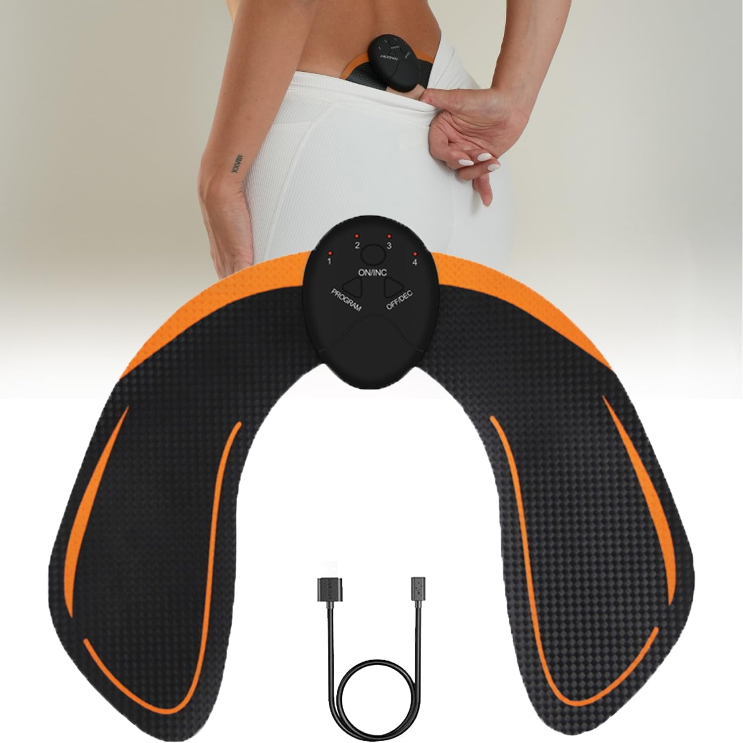 Zorvera Booty Trainer, Zorvera Booty Trainer for Women, 2024 New Upgrade Adjustable Portable Booty Trainer, Smart Booty Trainer for Women with 6 Modes Smart Training for Workout Home Gym
