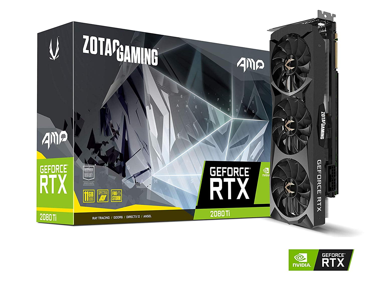 PCパーツ ZOTAC AMP RTX 2080 Ti 11GB Zotac-Gaming-GeForce-RTX-2080-