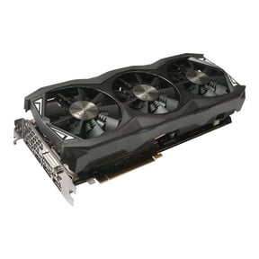 Zotac ZT-90505-10P Zotac ZT-90505-10P GeForce GTX 980 Ti Graphic Card - 1.25 GHz Core - 1.36 GHz Boost Clock - 6 GB GDDR5 - PCI Express 3.0 - Dual Slot Space Required - 384 bit Bus Width - SLI - Fan