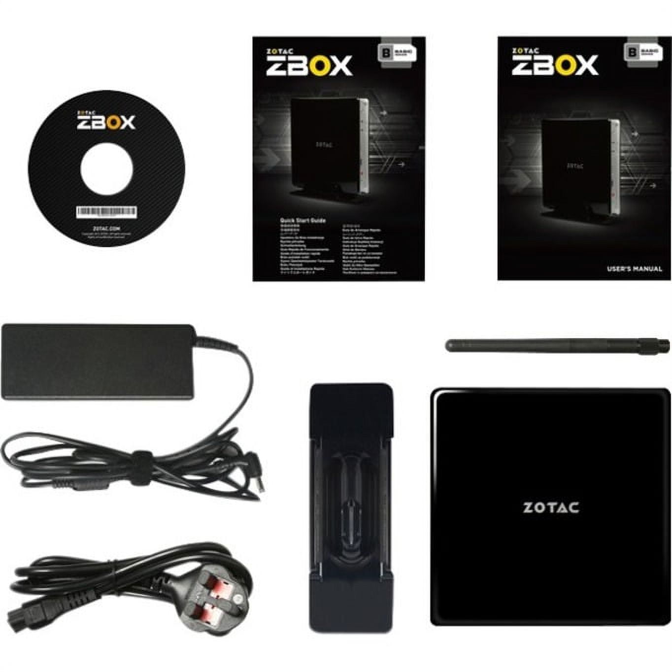 Zotac ZBOX BI323 Desktop Computer, Intel Celeron N3150 1.60 GHz, 2 GB ...