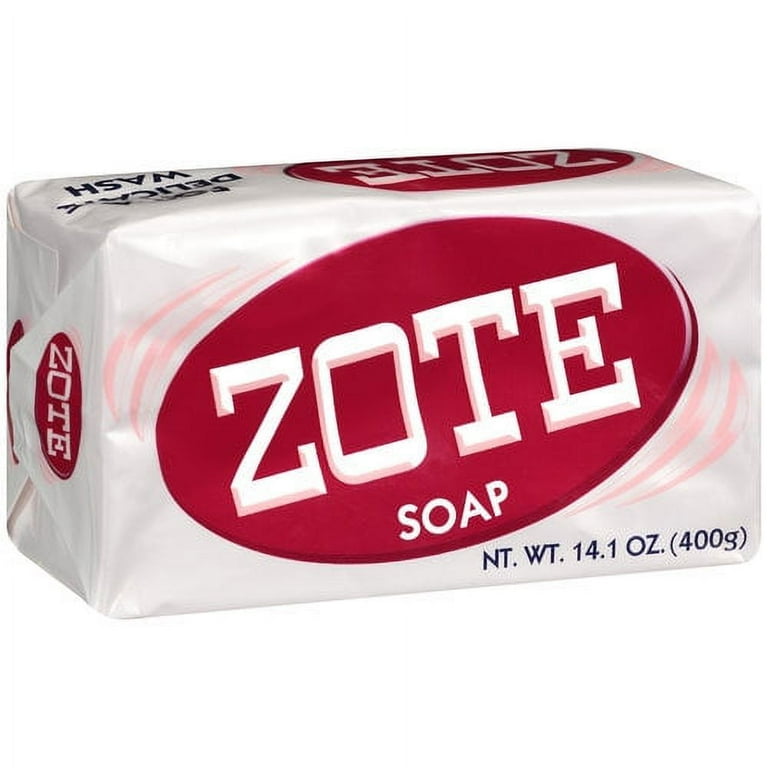 Zote Pink Laundry Bar Soap - 14.1oz, Washing Jabon, Pack of Zote Pink Laundry Bar Soap - 14.1oz, Washing Jabon, Pack of
