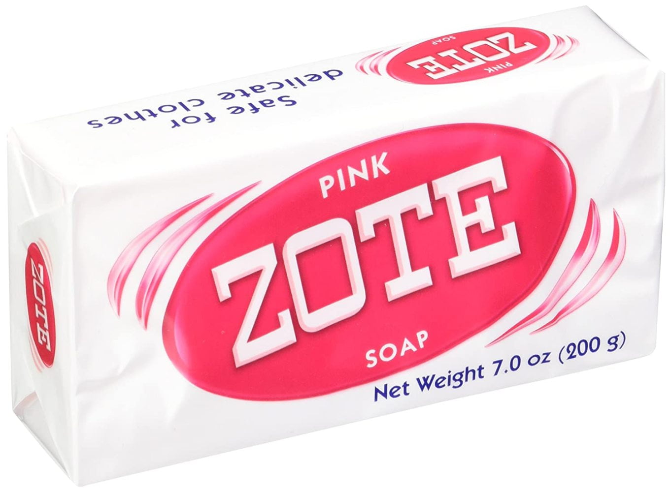 Zote Laundry Soap Bar Pink 4 Bars 7.0 Ounce Each