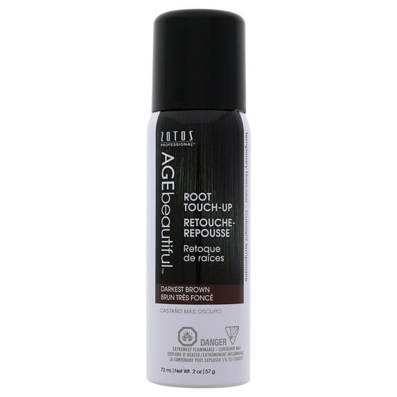 Zotos Age Beautiful Root Touch-Up Temporary Haircolor (2 oz) - Darkest Brown