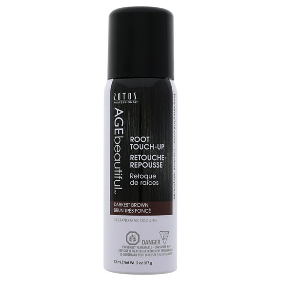 Zotos Age Beautiful Root Touch-Up Temporary Haircolor (2 oz) - Darkest Brown